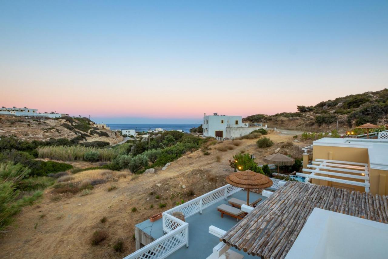 Elaia Villas Amoopi Bagian luar foto