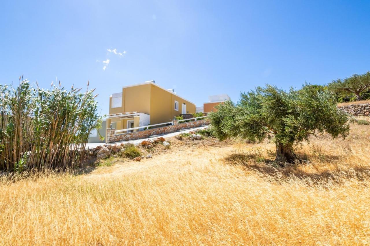 Elaia Villas Amoopi Bagian luar foto